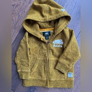 Roots Golden Yellow Kids Hoodie